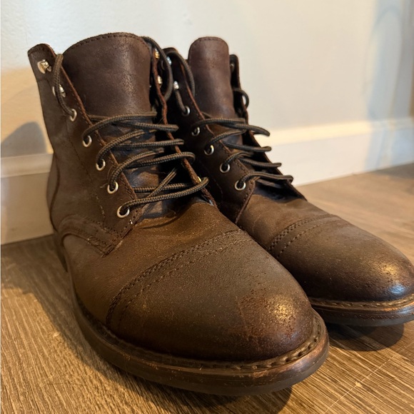 Thursday Boot Company Brown Leather Boots - Picture 1 of 2